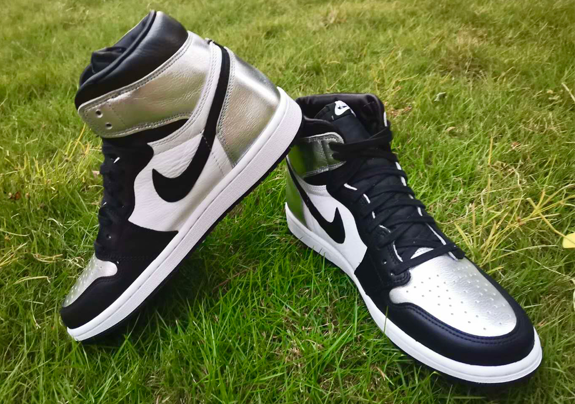 Air Jordan 1 Retro High Og Silver Toe Cd0461 001 2