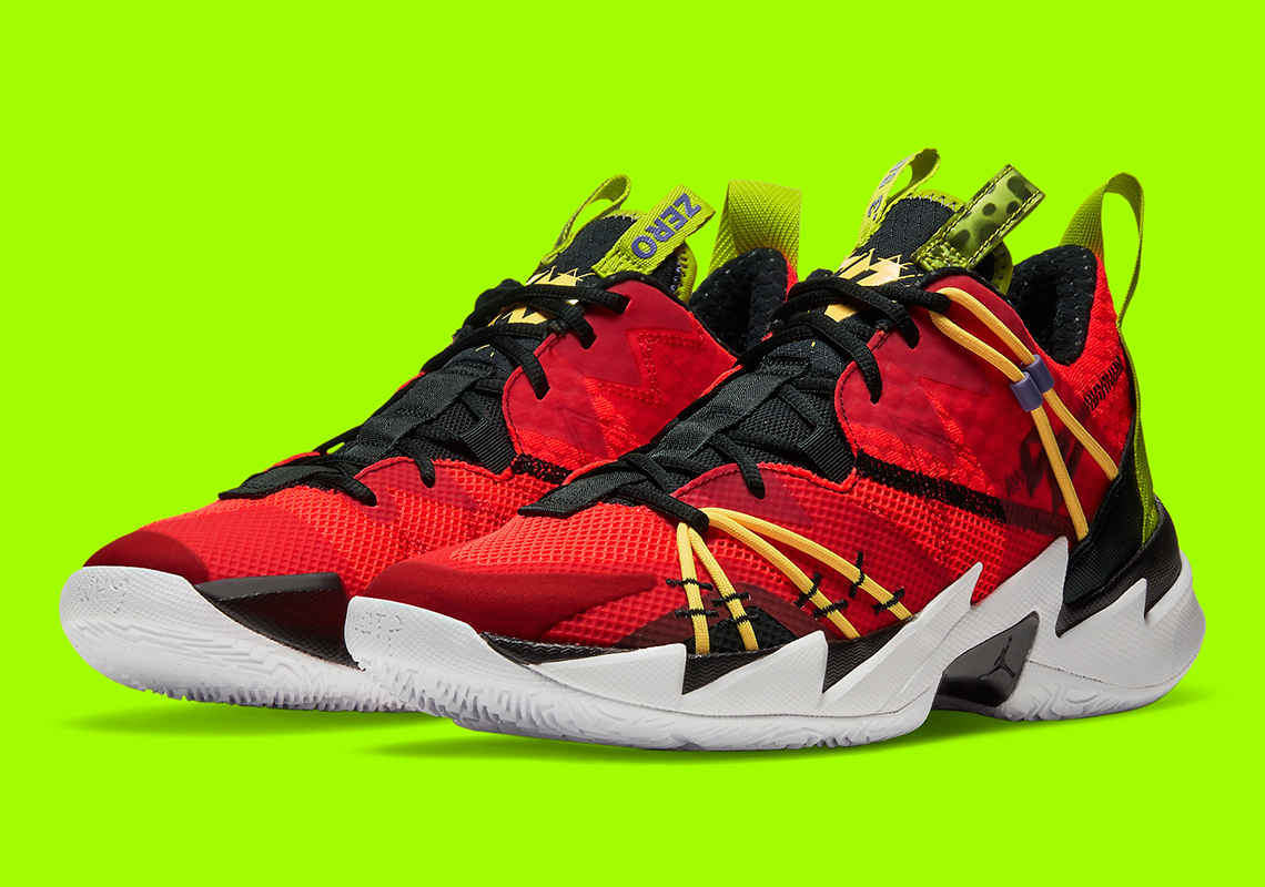A Vivid "Bright Crimson" Colorway Lands On The Jordan Why Not ZER0.3 SE
