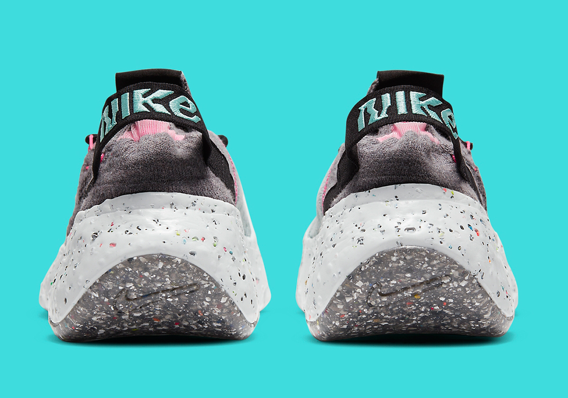 Nike Space Hippie 04 Smoke Grey Black Pink Blast 7