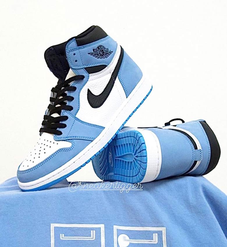 Air Jordan 1 University Blue 2020 Release Info 1