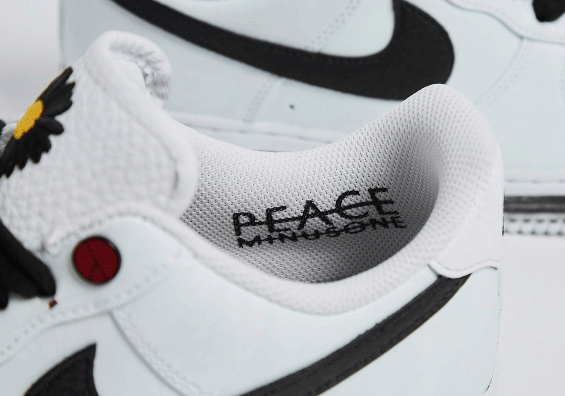 Peaceminusone Nike Air Force 1 Para Noise White Dd3223 100 03
