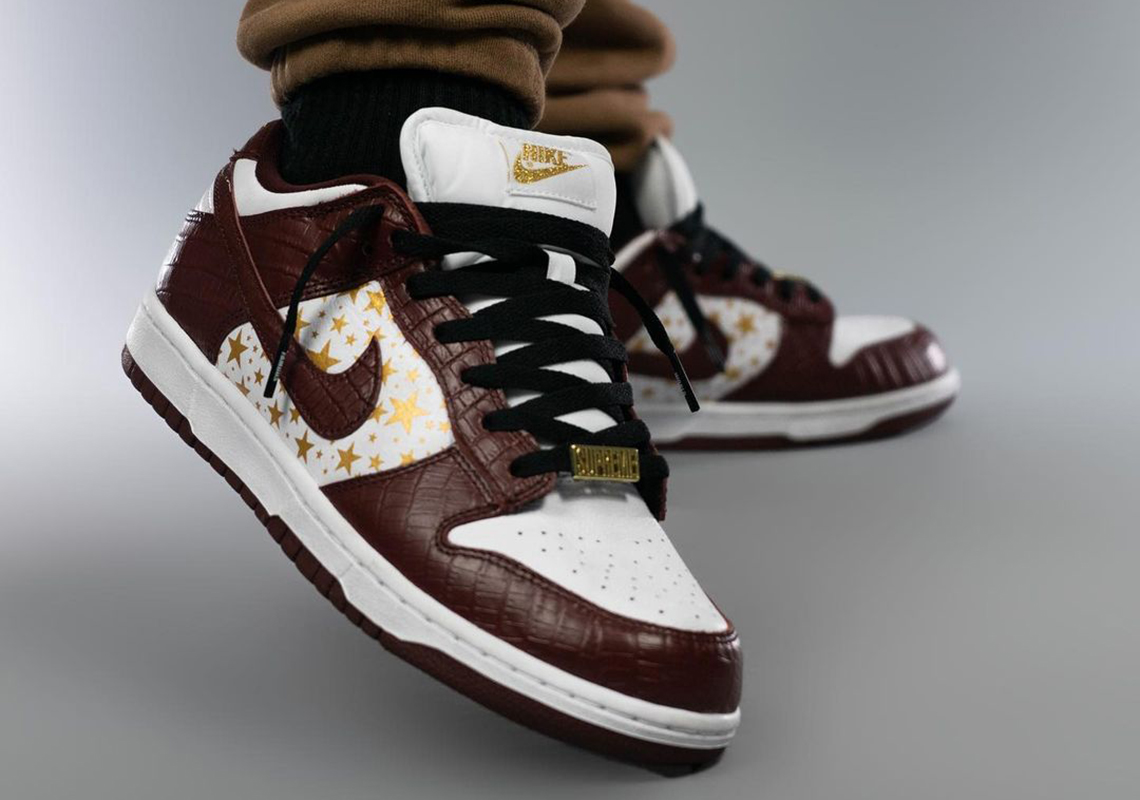 Supreme Nike Sb Dunk Low Barkroot Brown Dh3228 103 5