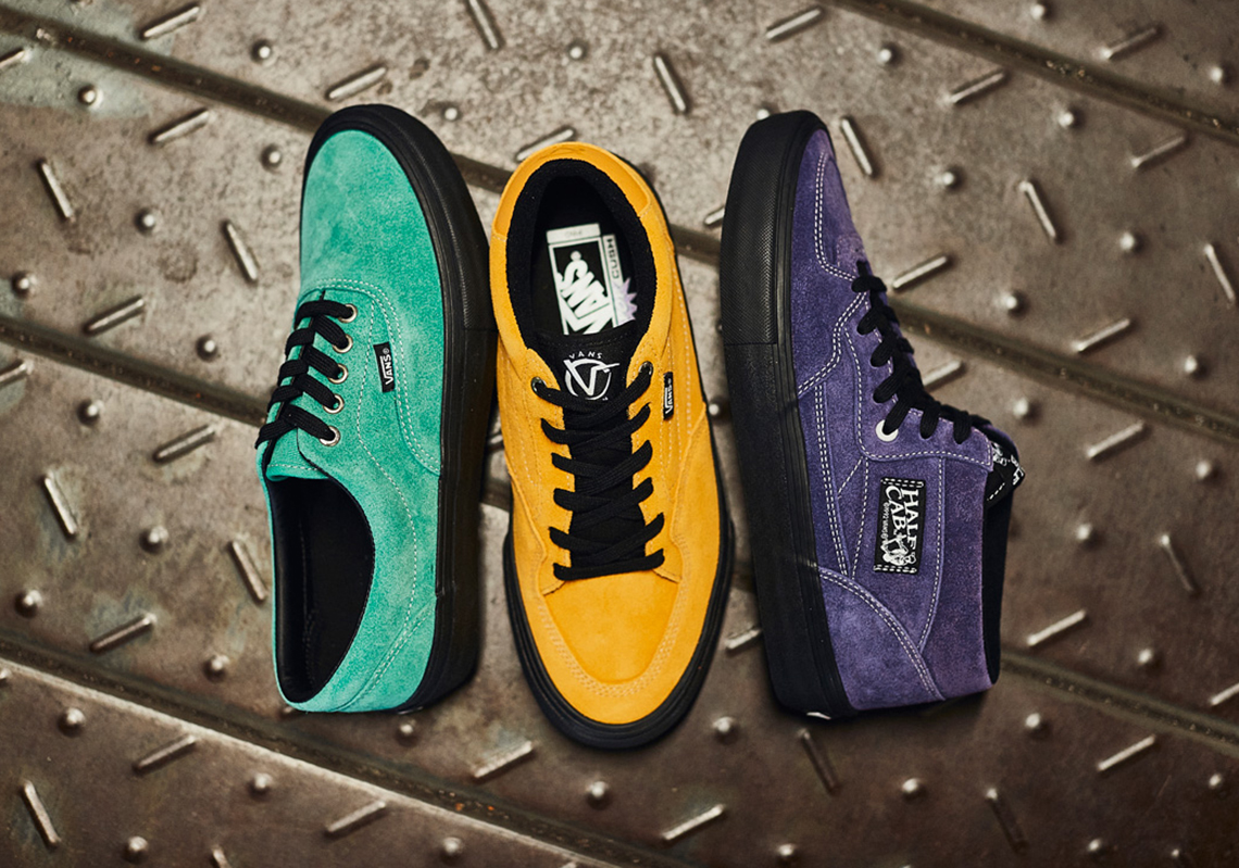 Vans Japan Unveils The “Whirlpool” Pack In Monochromatic Suedes