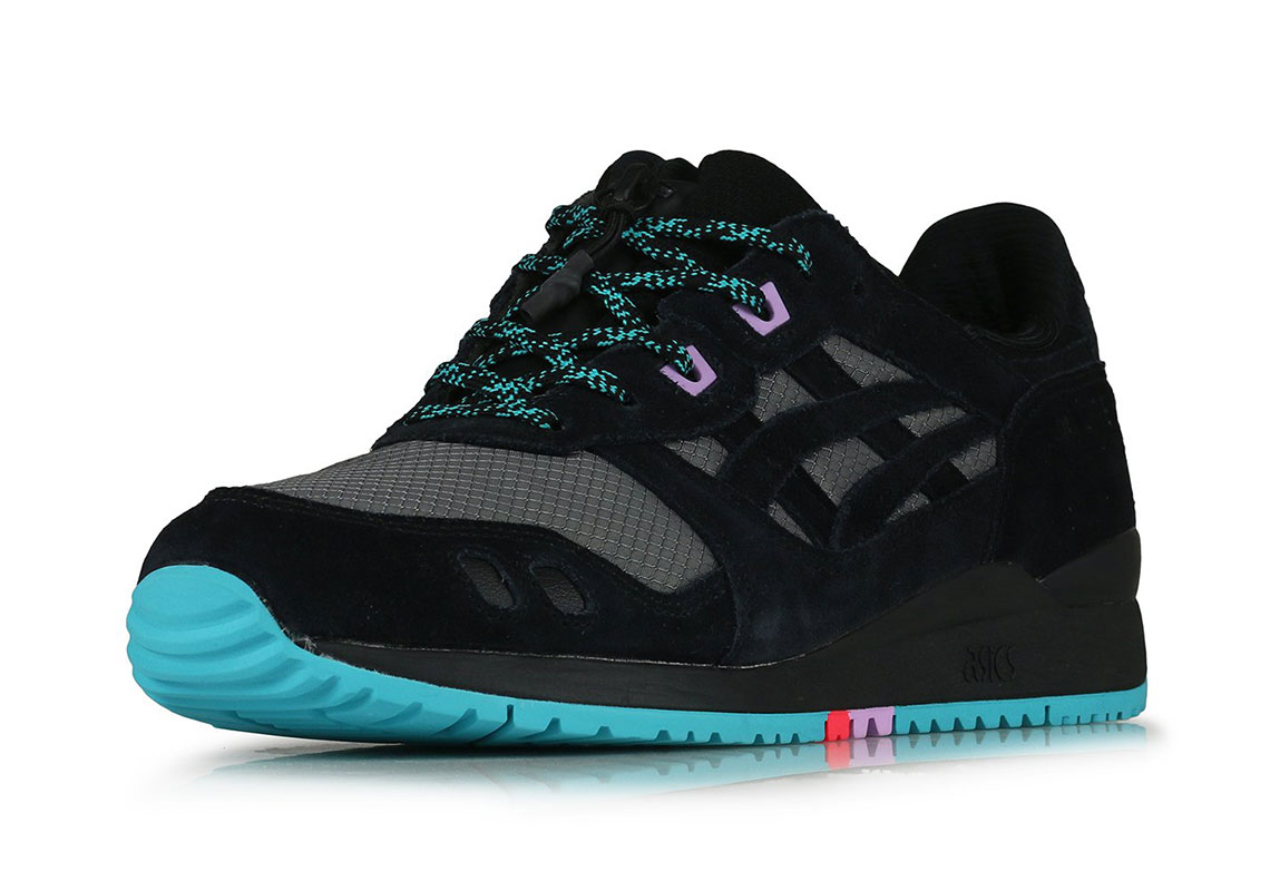 Asics Gel Lyte 3 Gore Tex Black Teal 5
