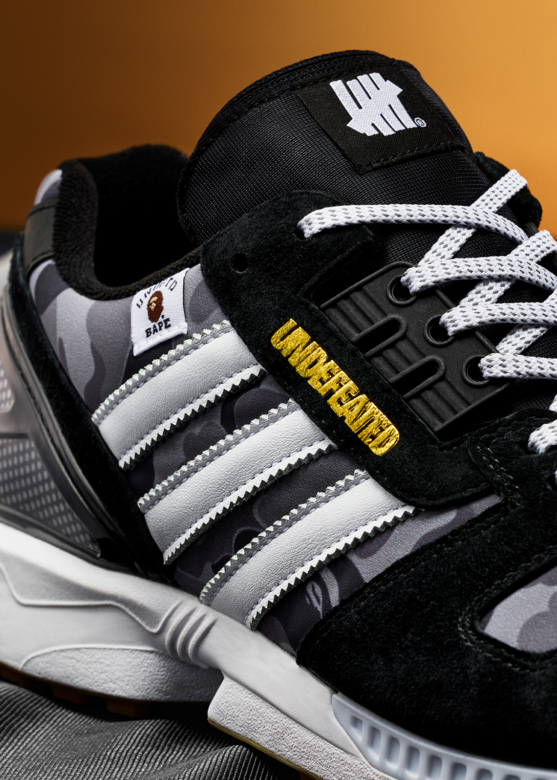 Bape Undefeated Adidas Zx 8000 Fy8852 1