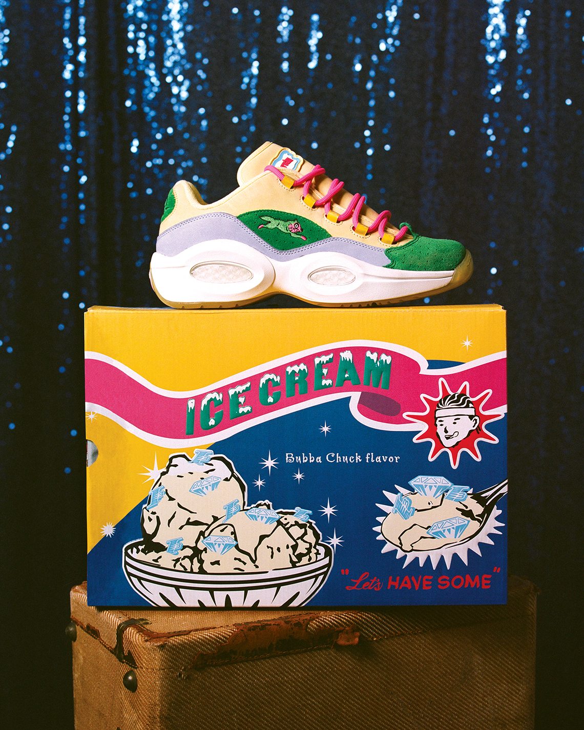 Bbc Ice Cream Reebok Question Low Running Dog Fz4345