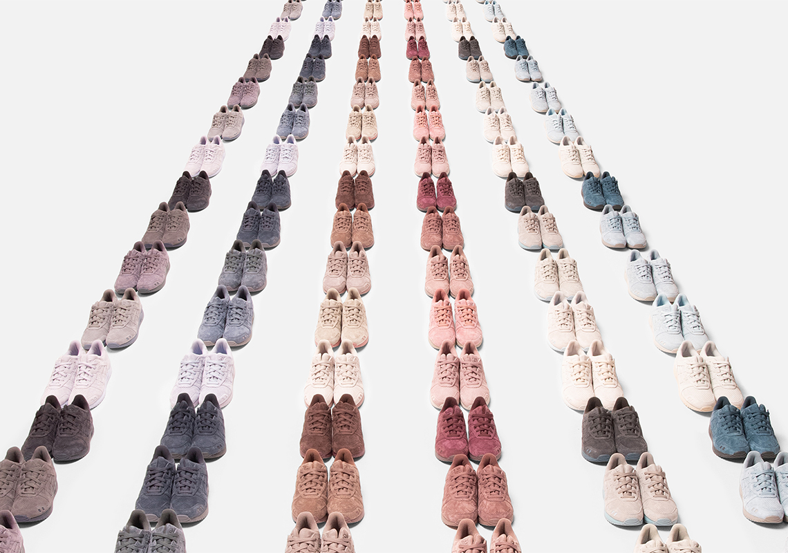KITH Celebrates 30th Anniversary Of The ASICS GEL-Lyte 3 With 30-Pair "Palette" Collection