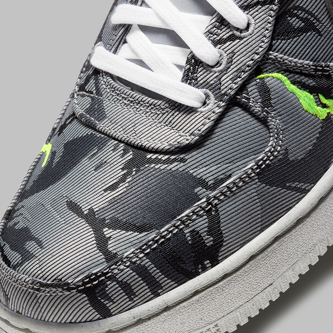Nike Air Force 1 Low 07 Lx Smoke Grey Electric Green Cv1725 001 5