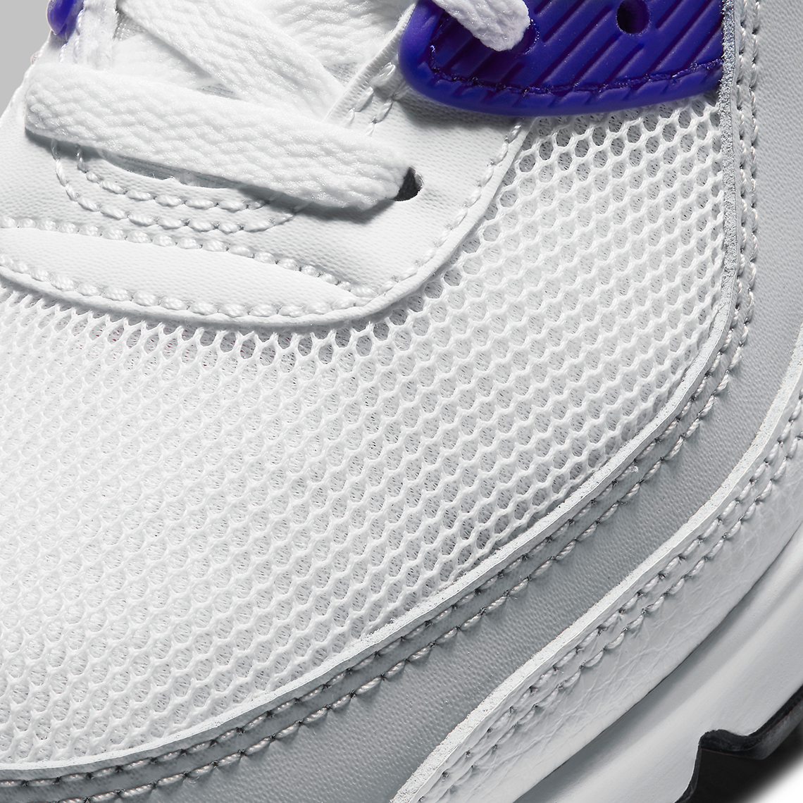 Nike Air Max 90 Womens White Hyper Pink Concord Pure Platinum Dc9209 100 5
