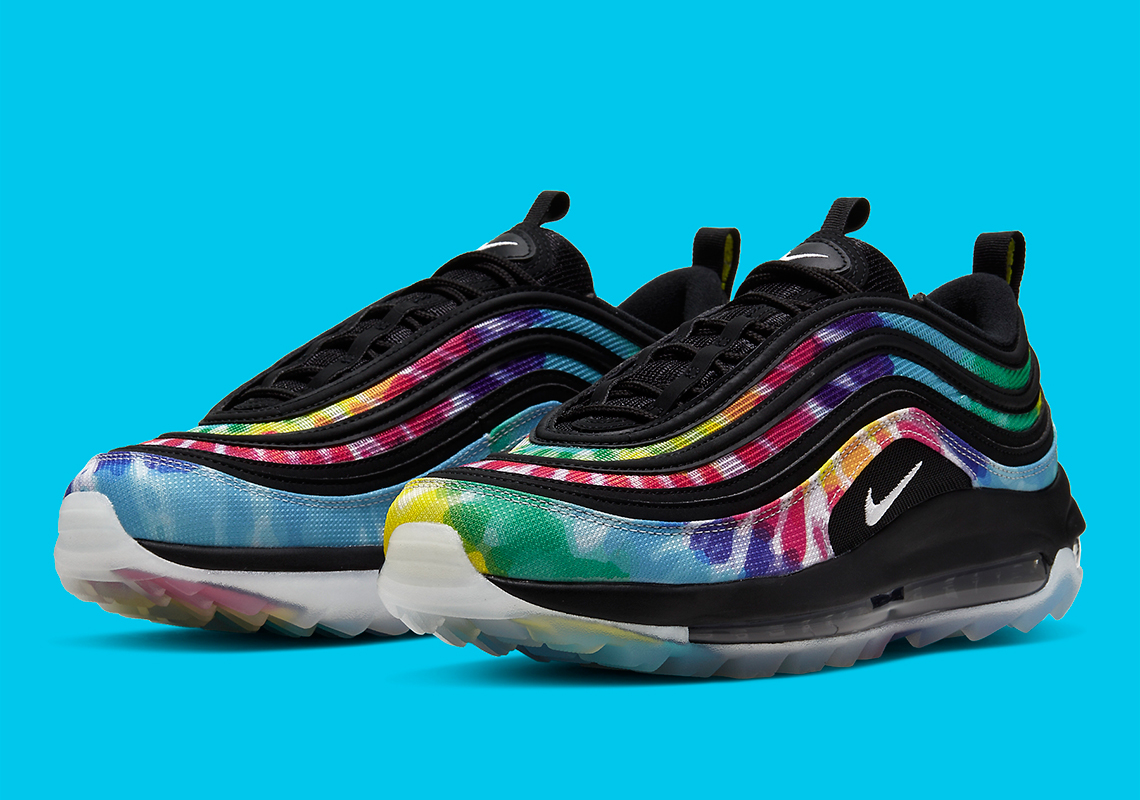 Nike Air Max 97 Golf “Tie Dye” To Release In Alternate Black