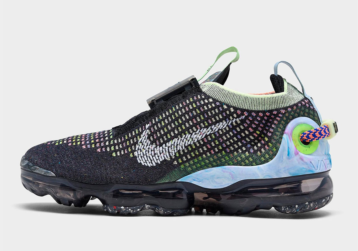 Nike Vapormax 2020 Flyknit Black White Barely Volt Atomic Pink Royal Pulse Crimson Tint Ct1933 001 1