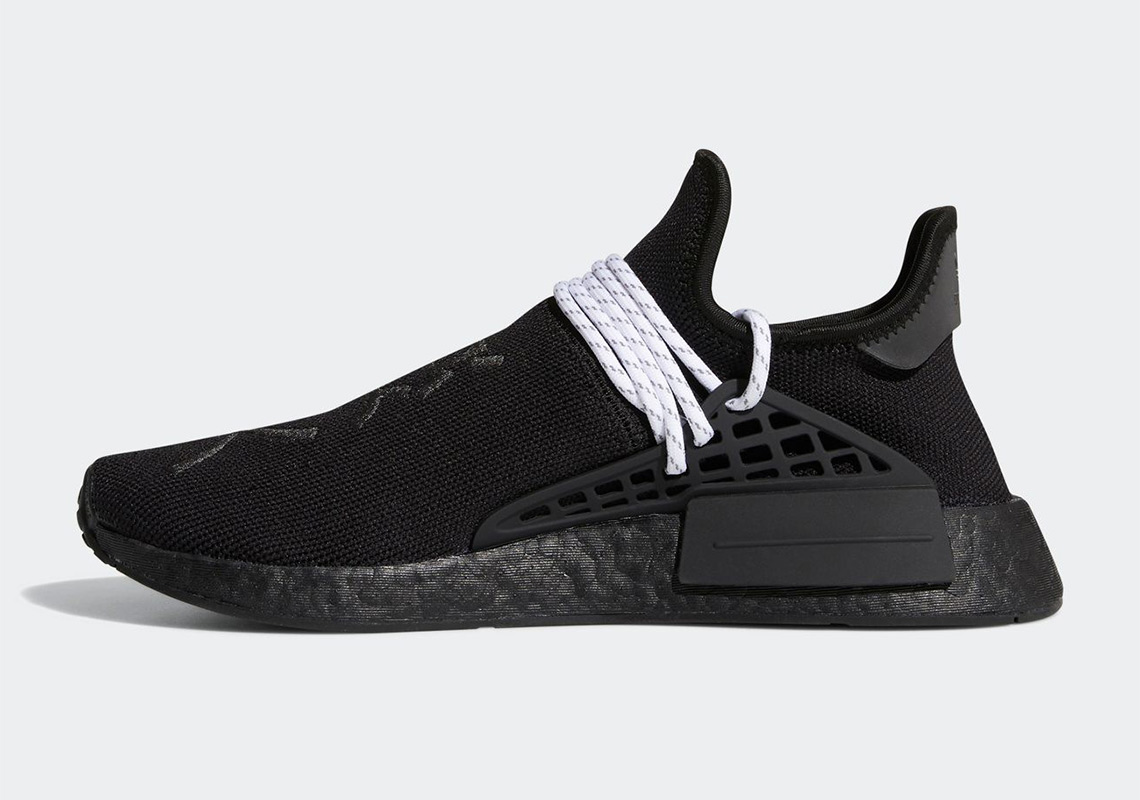 Pharrell Adidas Nmd Hu Black Gy0093 Release Date 3