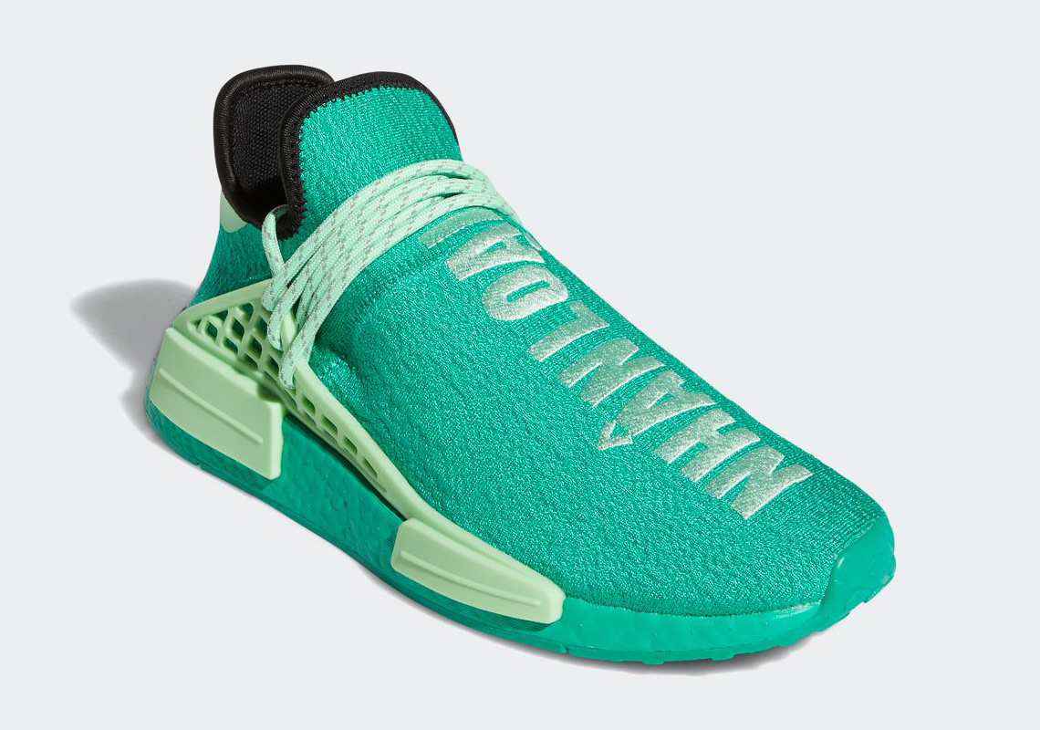 Pharrell Adidas Nmd Hu Green Gy0089 Release Date 1