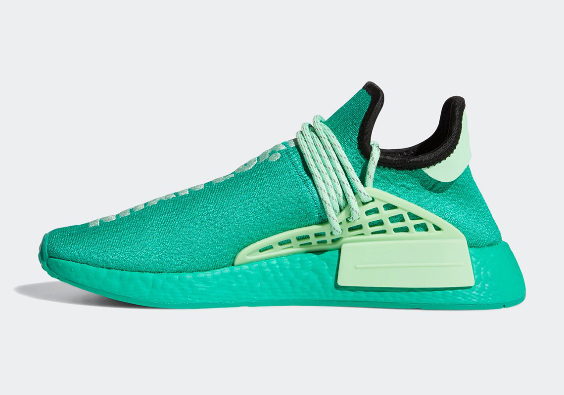 Pharrell Adidas Nmd Hu Green Gy0089 Release Date 13