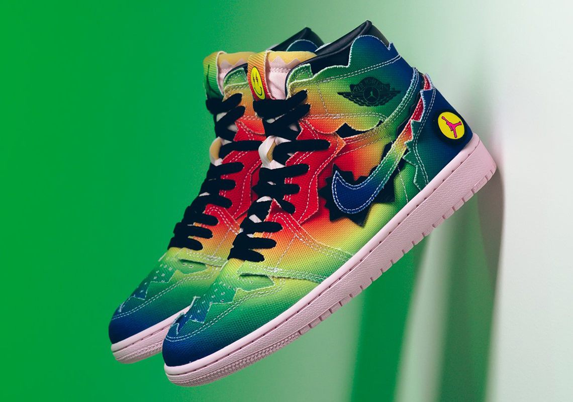 The J Balvin x Air Jordan 1 Releases Tomorrow