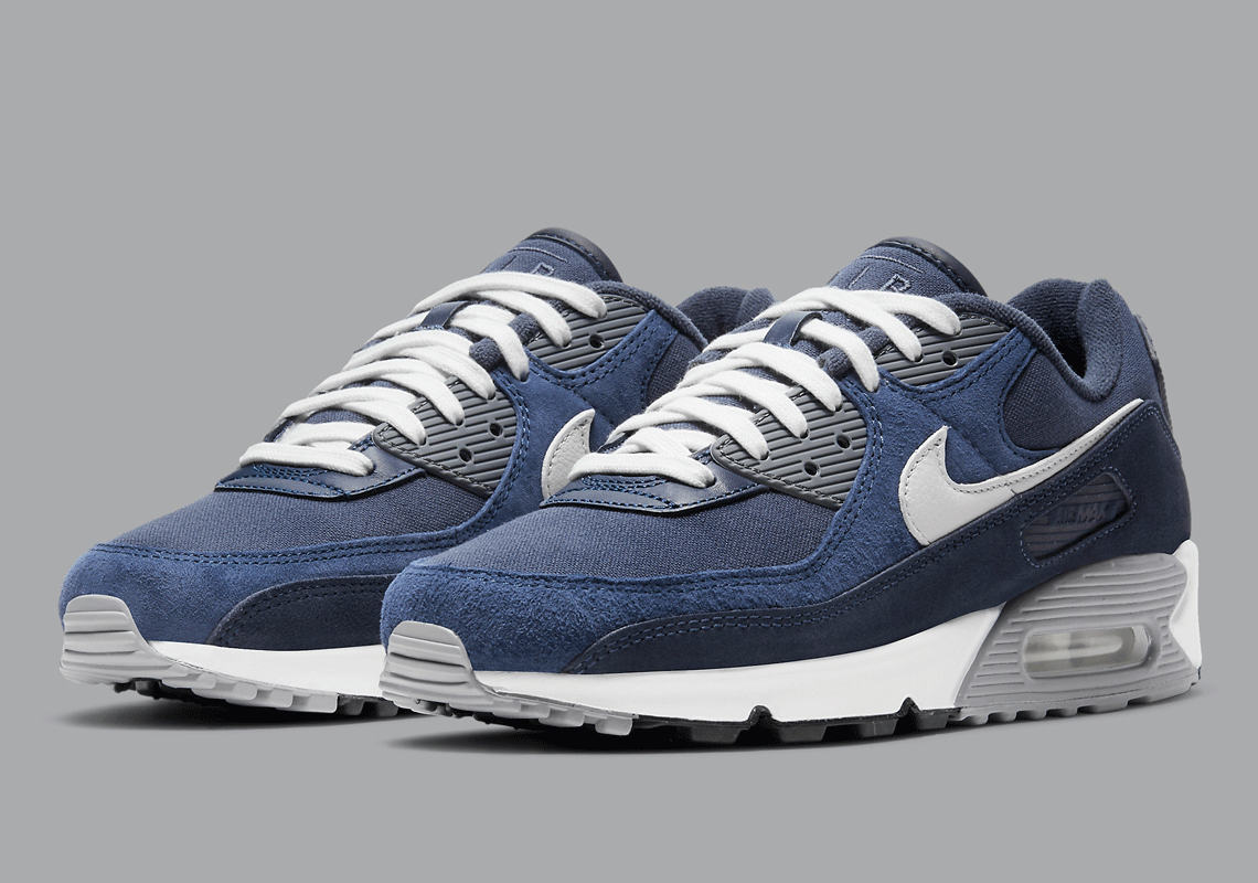 This Upcoming Nike Air Max 90 Sees "Obsidian/Midnight Navy" For Yankee Fans