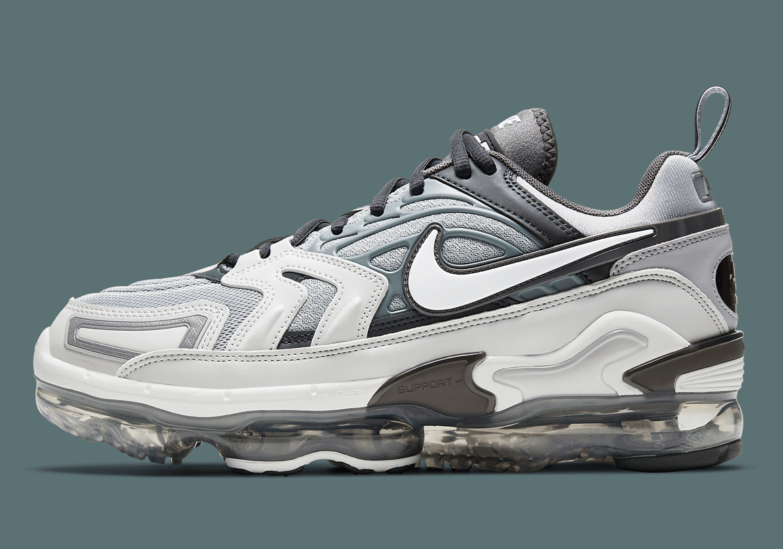 The Nike Air Vapormax EVO Appears In Grey And Silver Hues