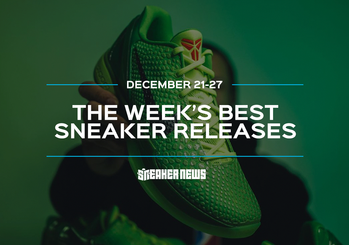 The Nike Kobe 6 Protro "Grinch" Leads This Week's Best Releases