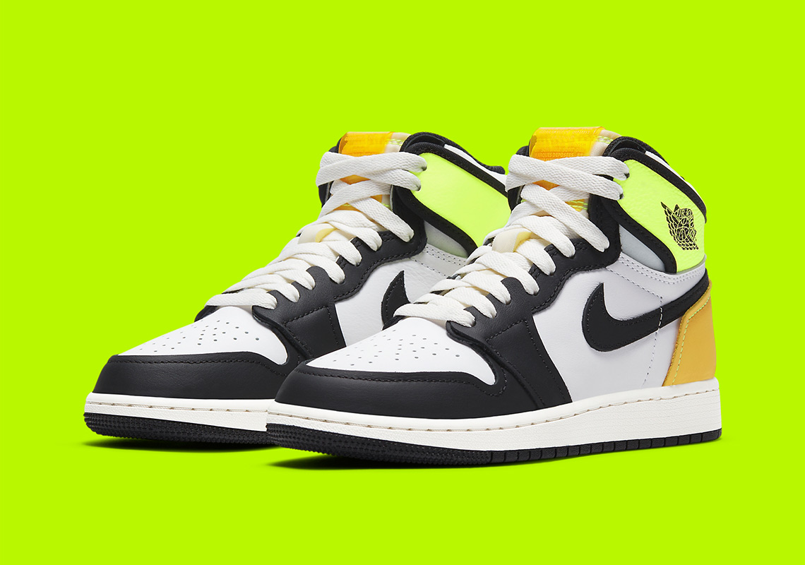 Air Jordan 1 Retro High Og Gs Volt God 575441 118 8