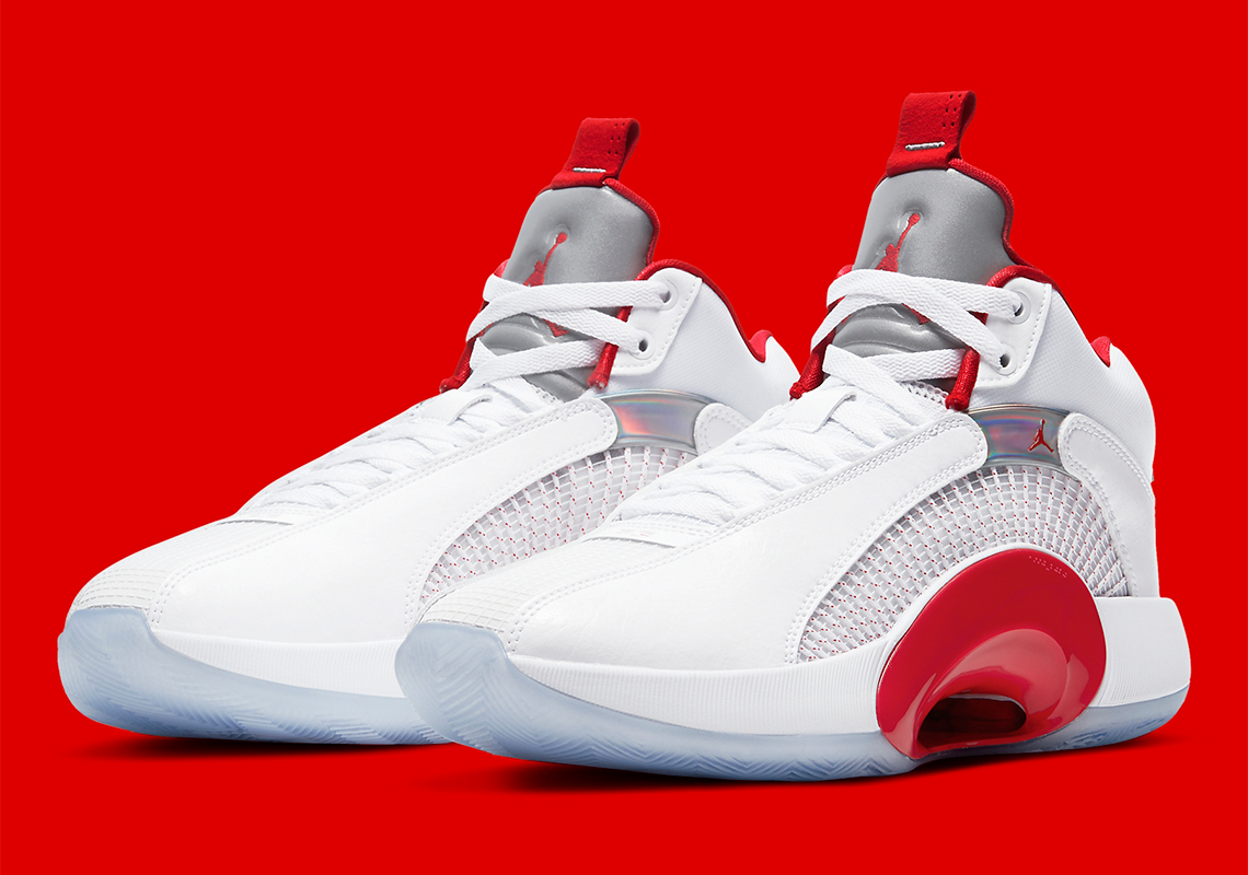 Air Jordan 35 Arriving Soon In A “Fire Red” Colorway