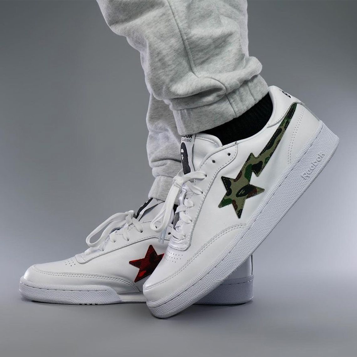 Bape Reebok Club C 4