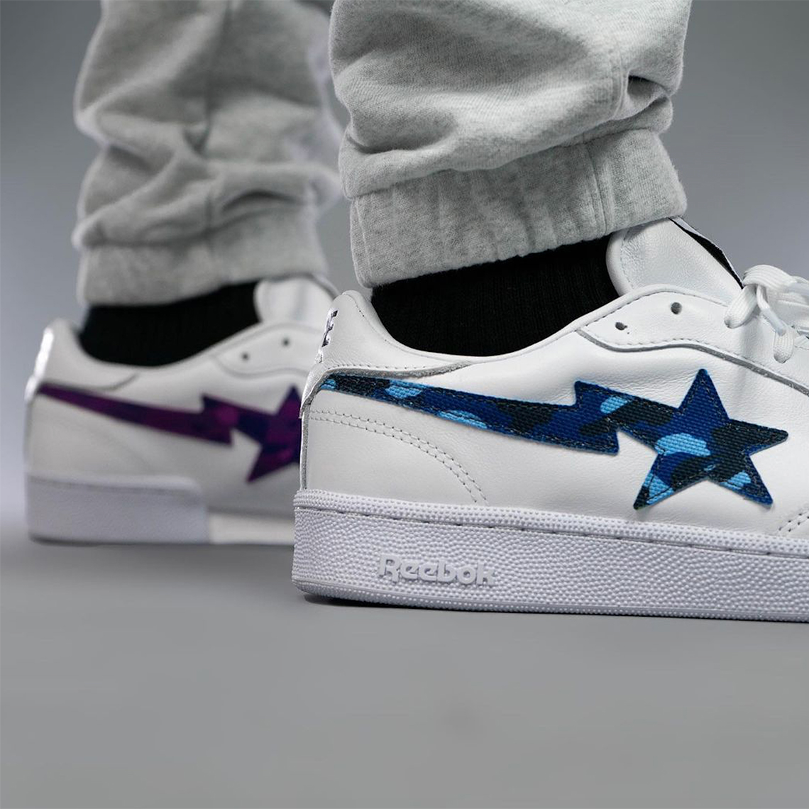 Bape Reebok Club C 5