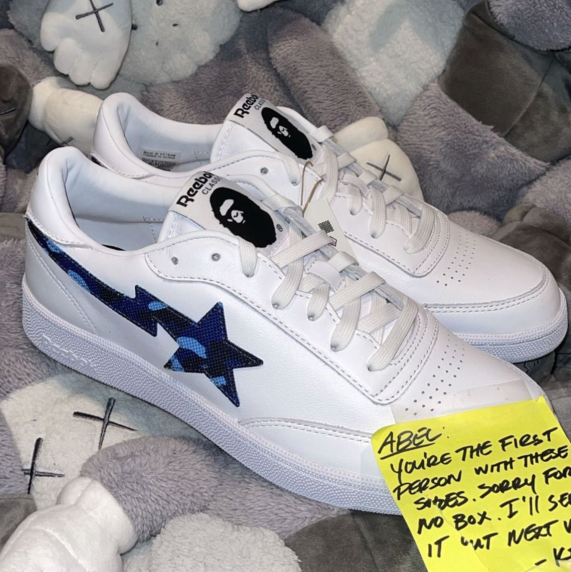Bape Reebok Club C Release Date 11