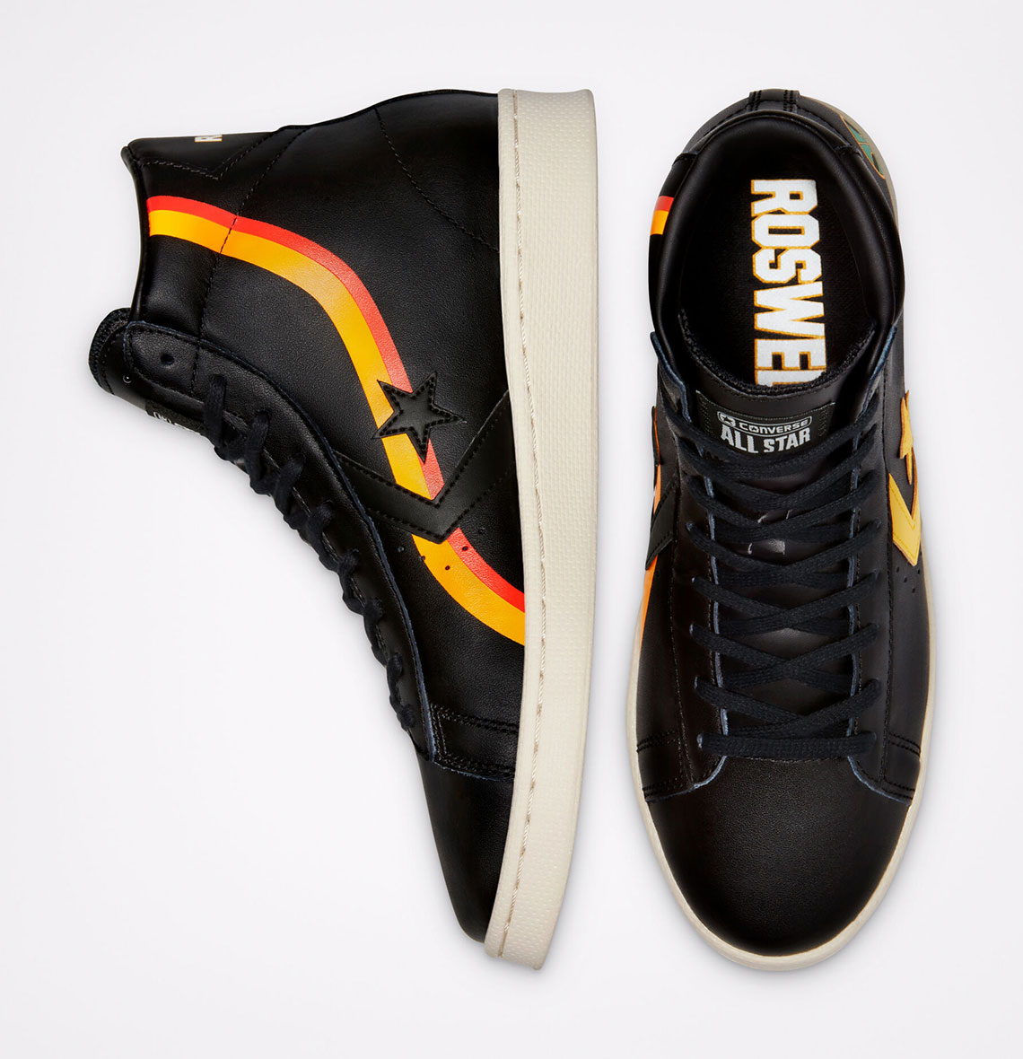 Converse Pro Leather Roswell Rayguns Black 171166c 3