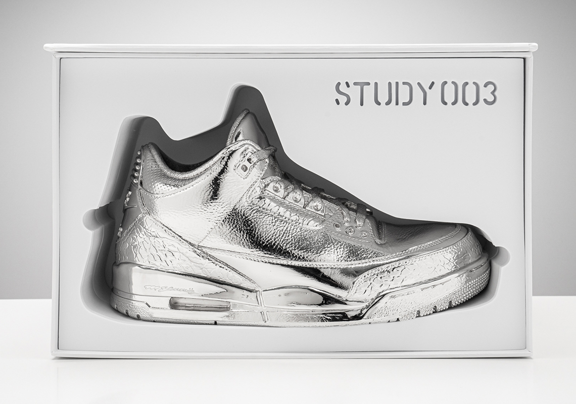 Matthew Senna And Stadium Goods To Host "Study 003" Exhibit With Limited Air Jordan 3 Cast Release