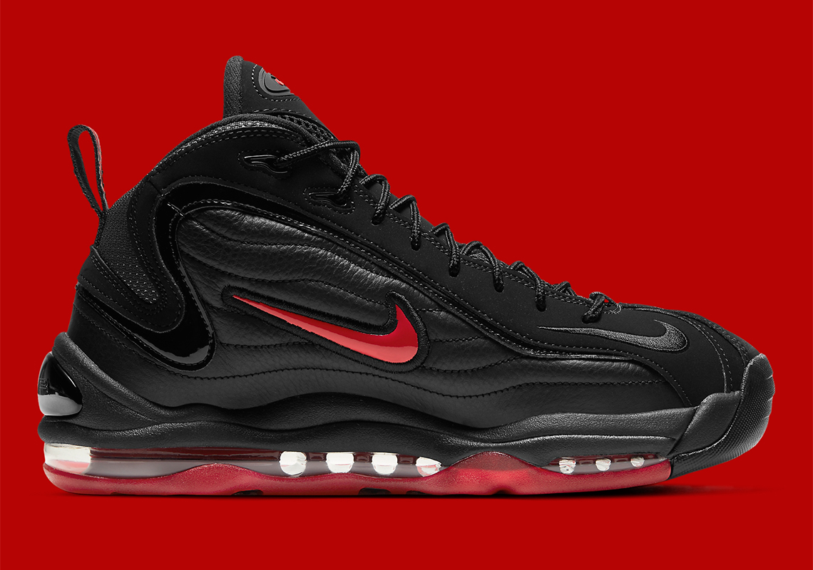 Nike Air Total Max Uptempo Cv0605 002 Black Varsity Red 2