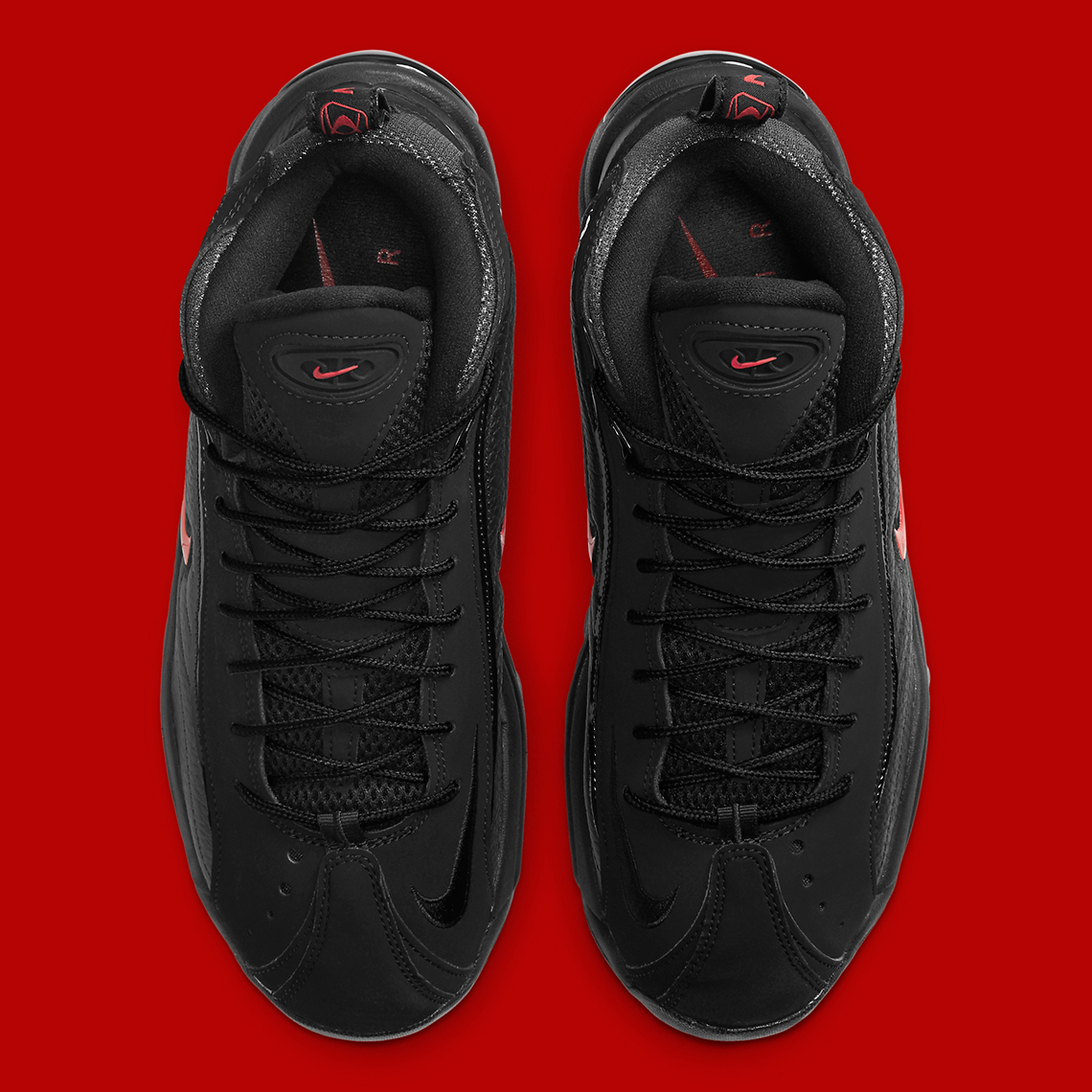Nike Air Total Max Uptempo Cv0605 002 Black Varsity Red 4