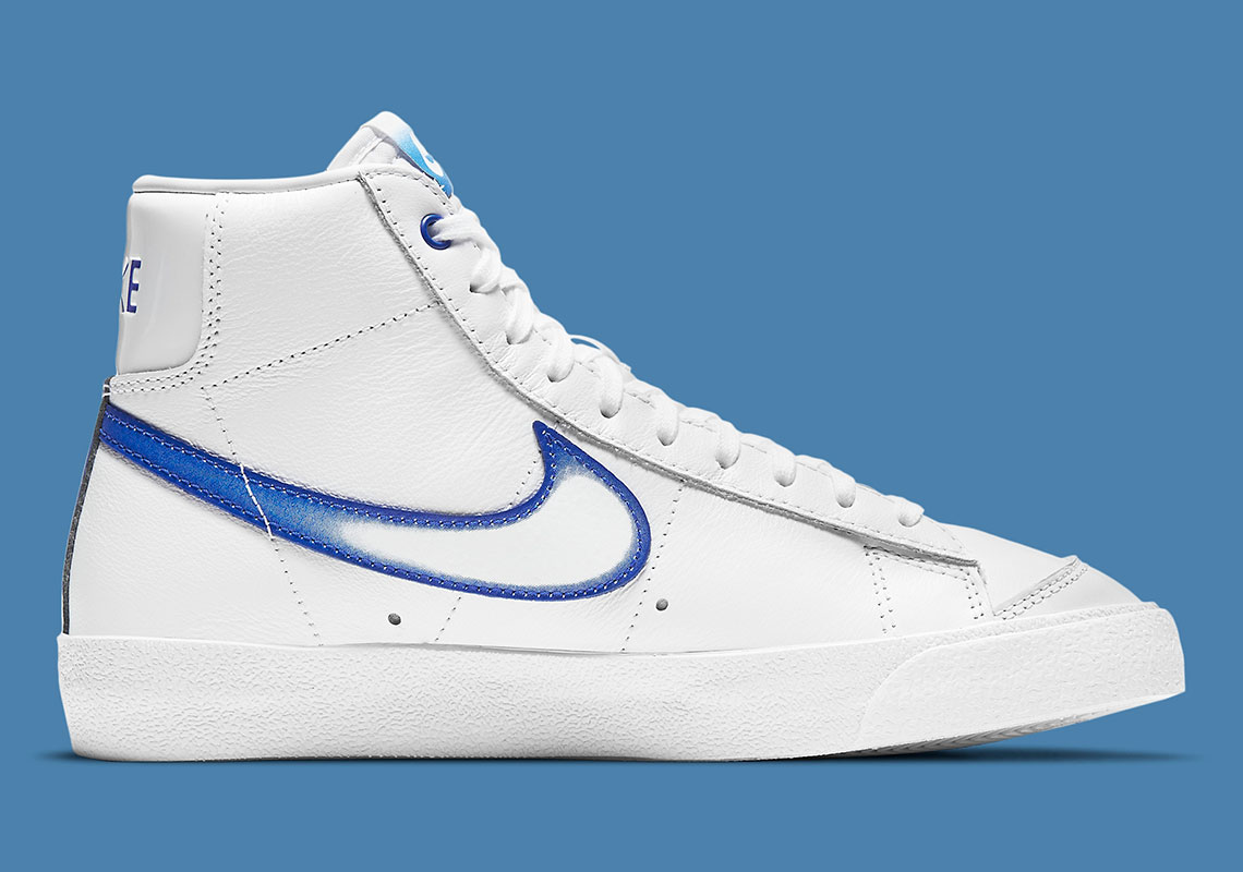 Nike Blazer Mid 77 White Royal Dd9685 100 7