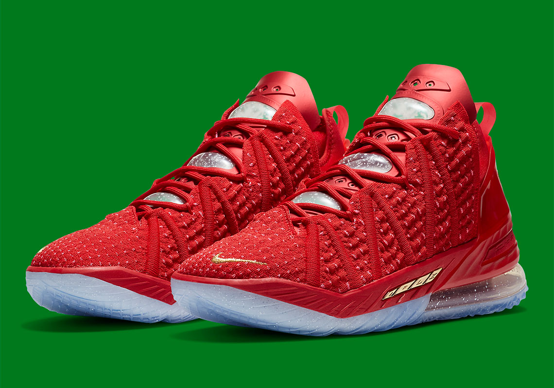 LeBron James And Nike To Deliver A Christmas Gift With The LeBron 18 “X-mas In LA”