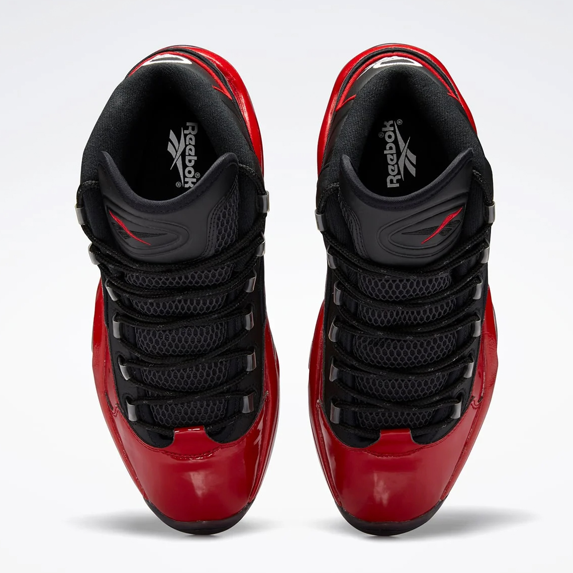 Reebok Question Mid Black Red 76ers G57551 3