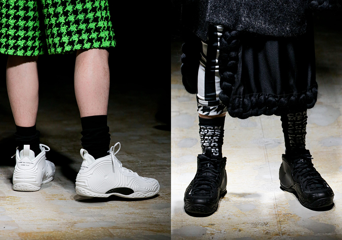 COMME des GARÇONS HOMME PLUS Unveils Nike Air Foamposite One Collaboration For Autumn/Winter ’21
