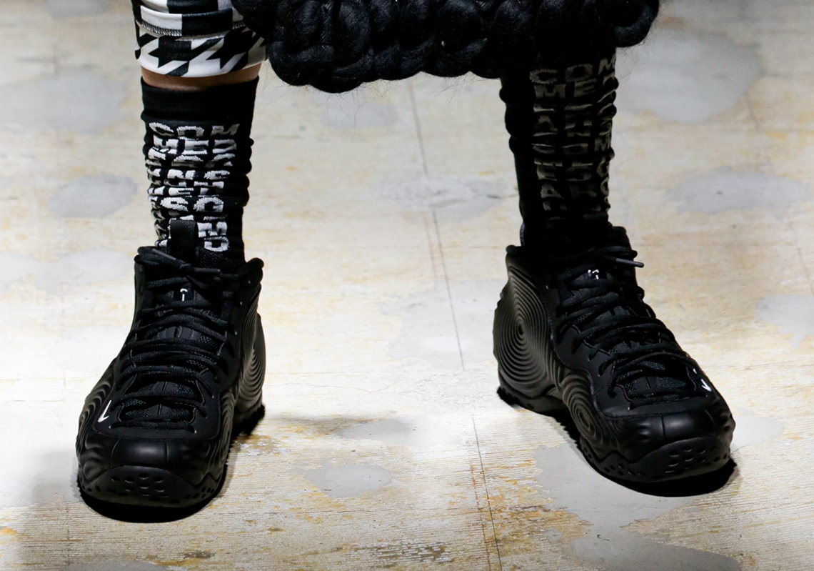 Cdg Homme Plus Nike Foamposite 4