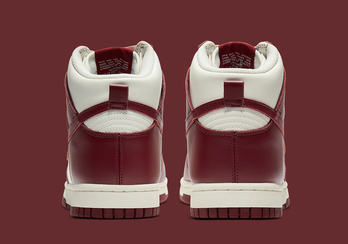 Nike Dunk High Team Red Dd1869 101 5