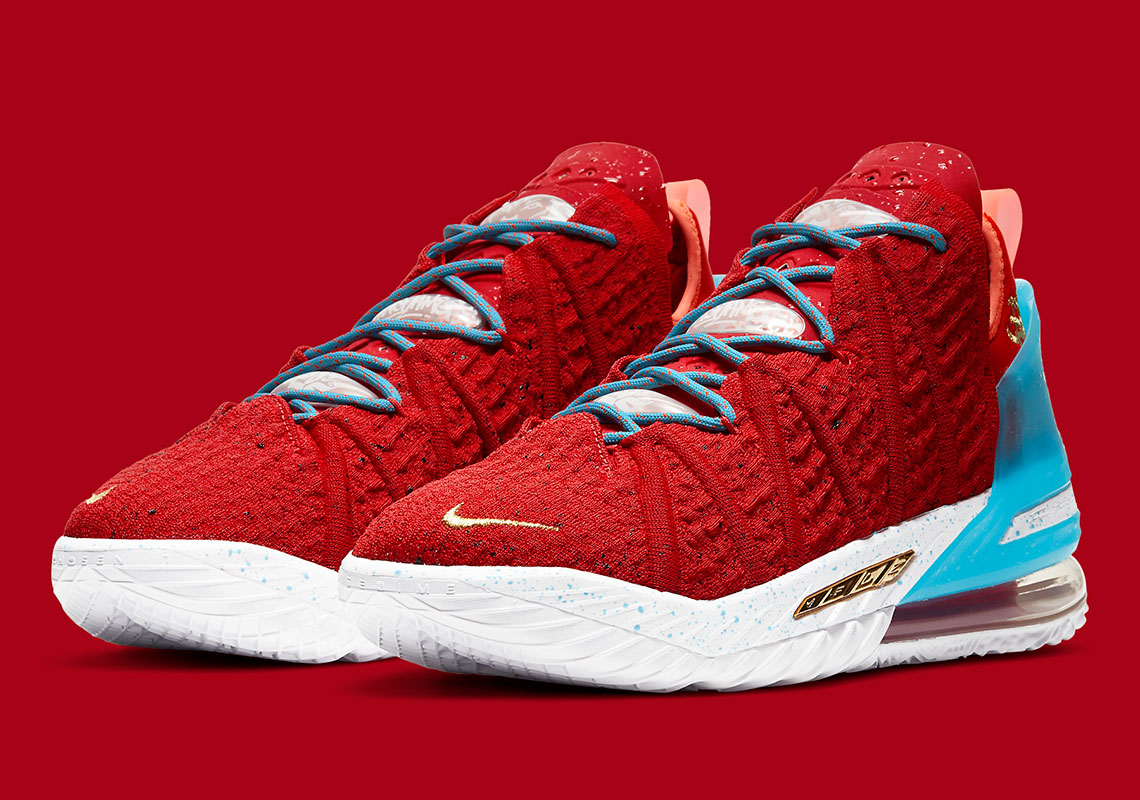 The New LeBron 18 “Chinese New Year” Wishes You Prosperity Using Good Luck Symbols