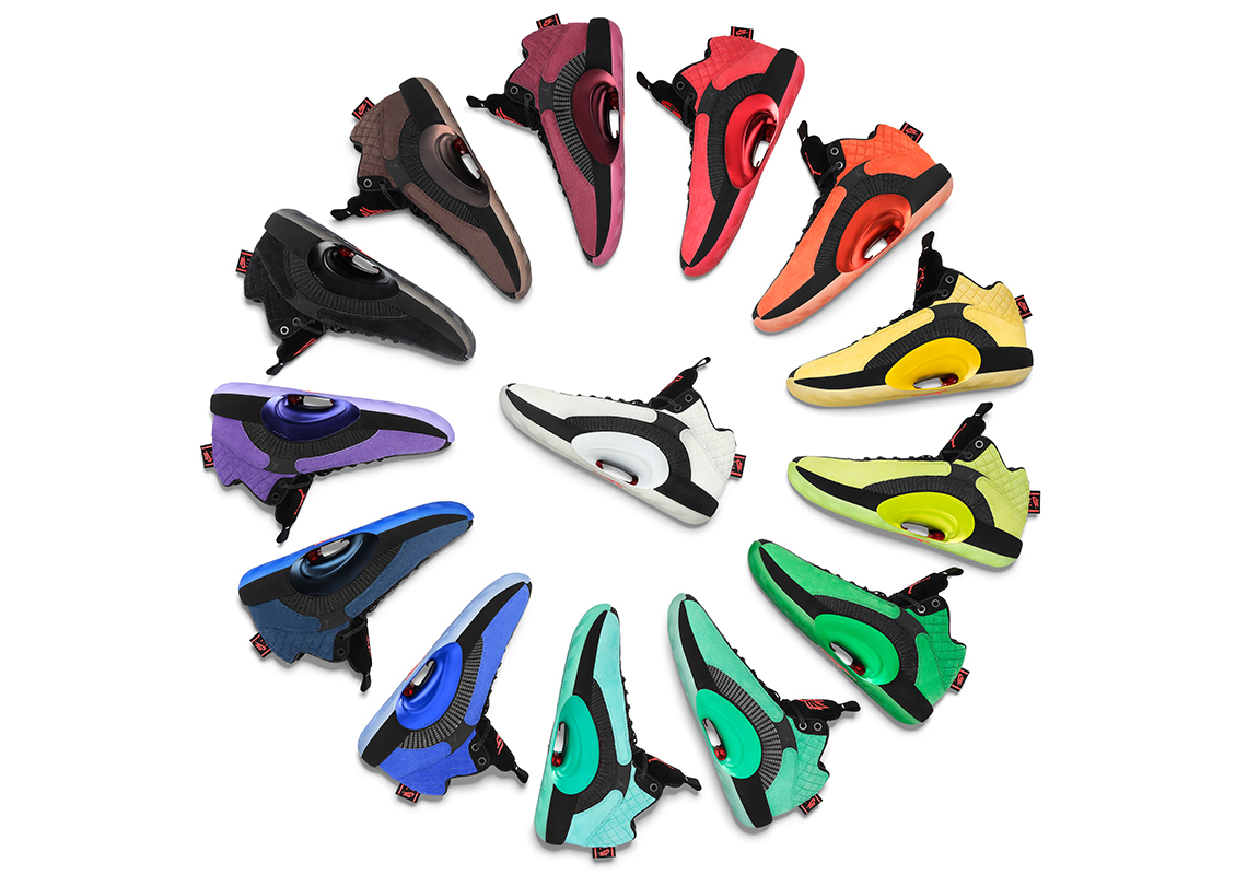 A Full Rainbow Of Air Jordan 35 PEs Revealed For All-Star