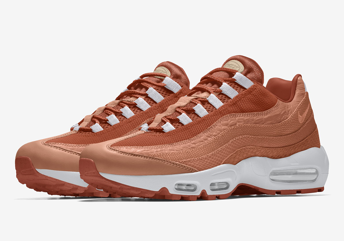 Nike By You Air Max 95 Premium Lizard Skin 4