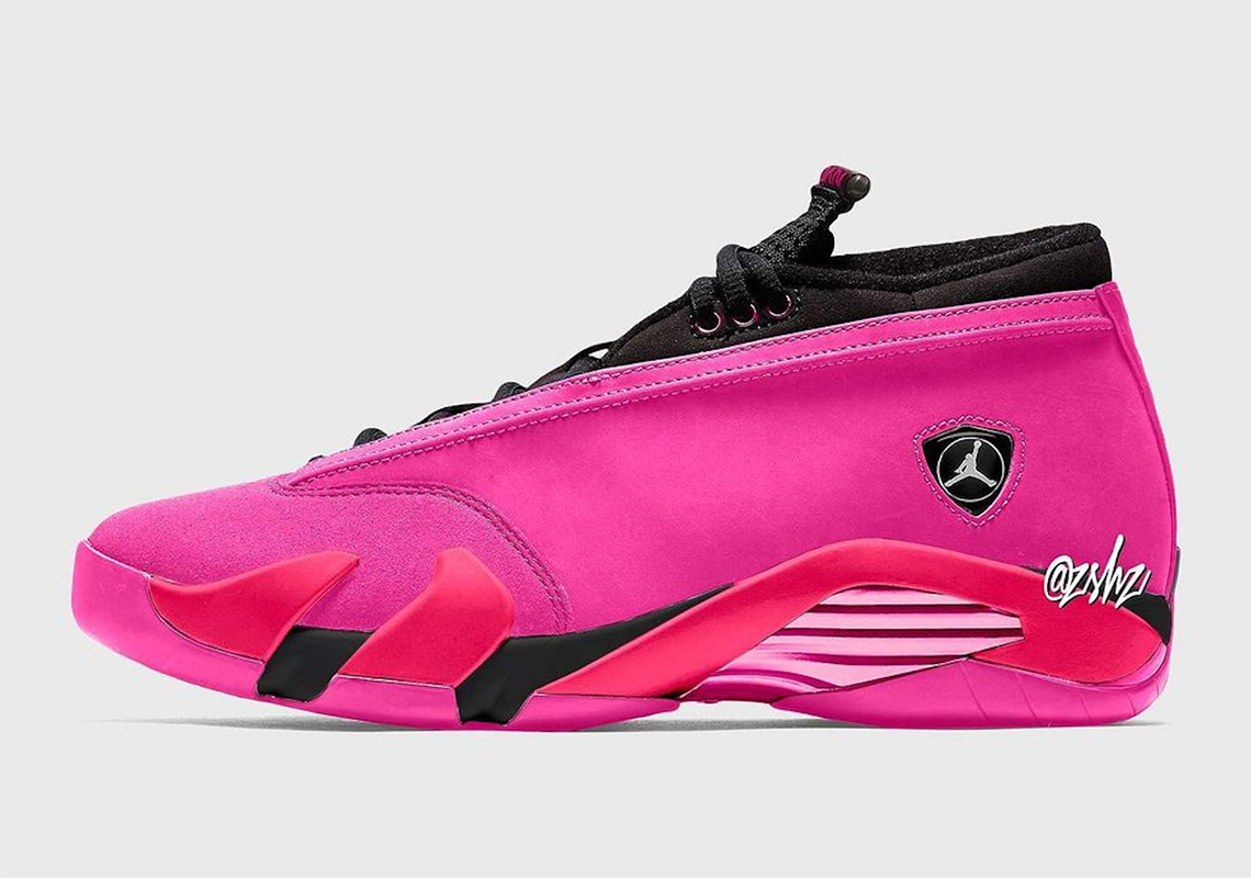 Air Jordan 14 Low Womens Shock Pink