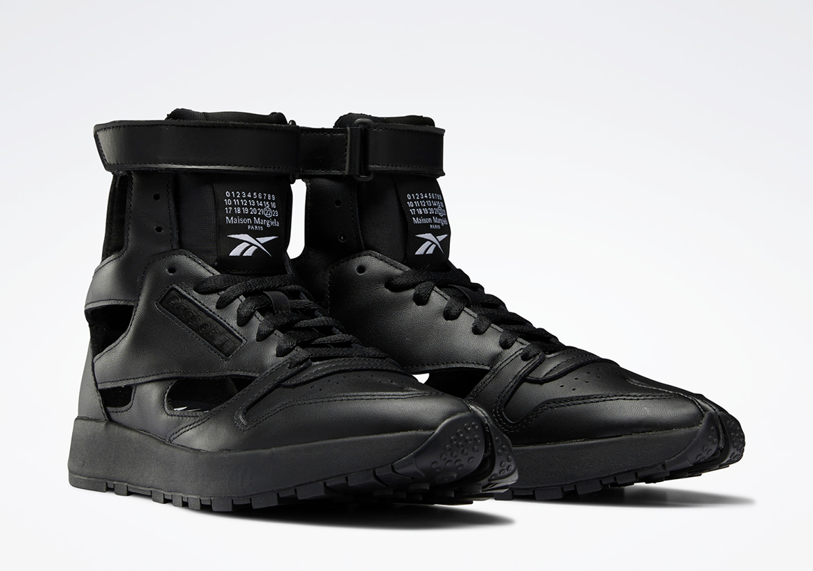 Margiela Reebok Classic Leather Tabi High Black Gx5041 2