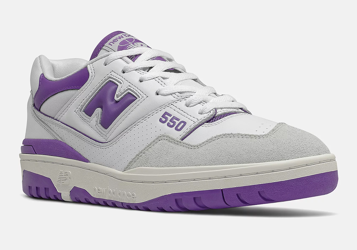 New Balance 550 Bb550wr1 Purple Lead