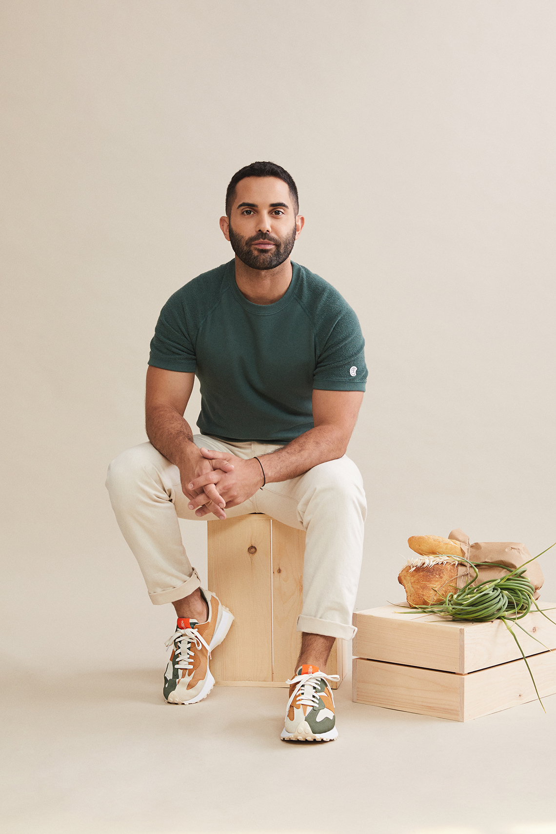 Todd Snyder New Balance 327 Farmers Market Wheat 3