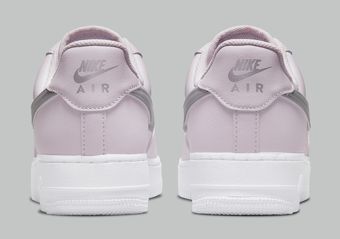 Nike Air Force 1 Light Lilac Metallic Silver Dd1523 500 5