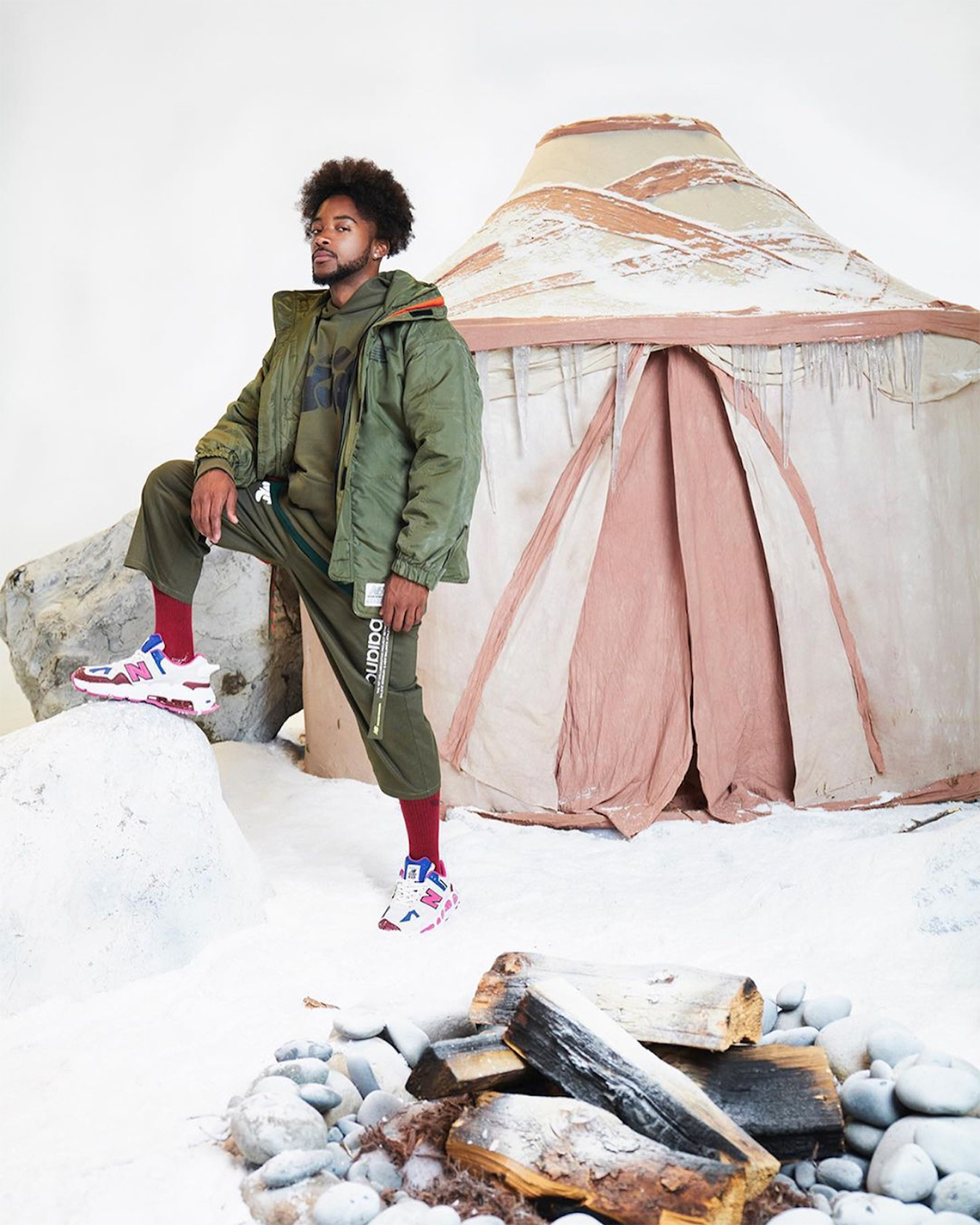 Salehe Bembury New Balance 574 Yurt Utah 4