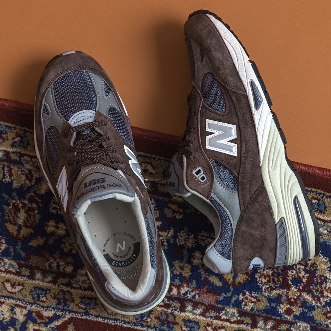 New Balance 991 Brown 3