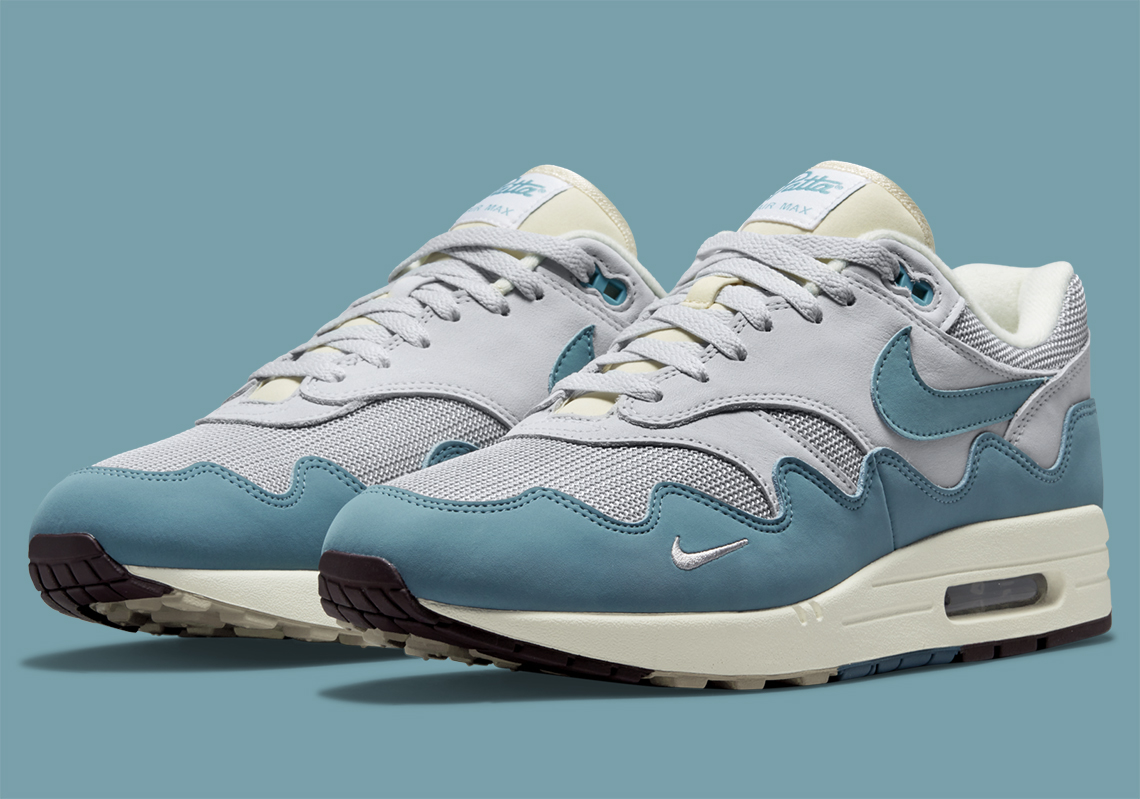 Patta Nike Air Max 1 Blue Dh1348 004 8 1