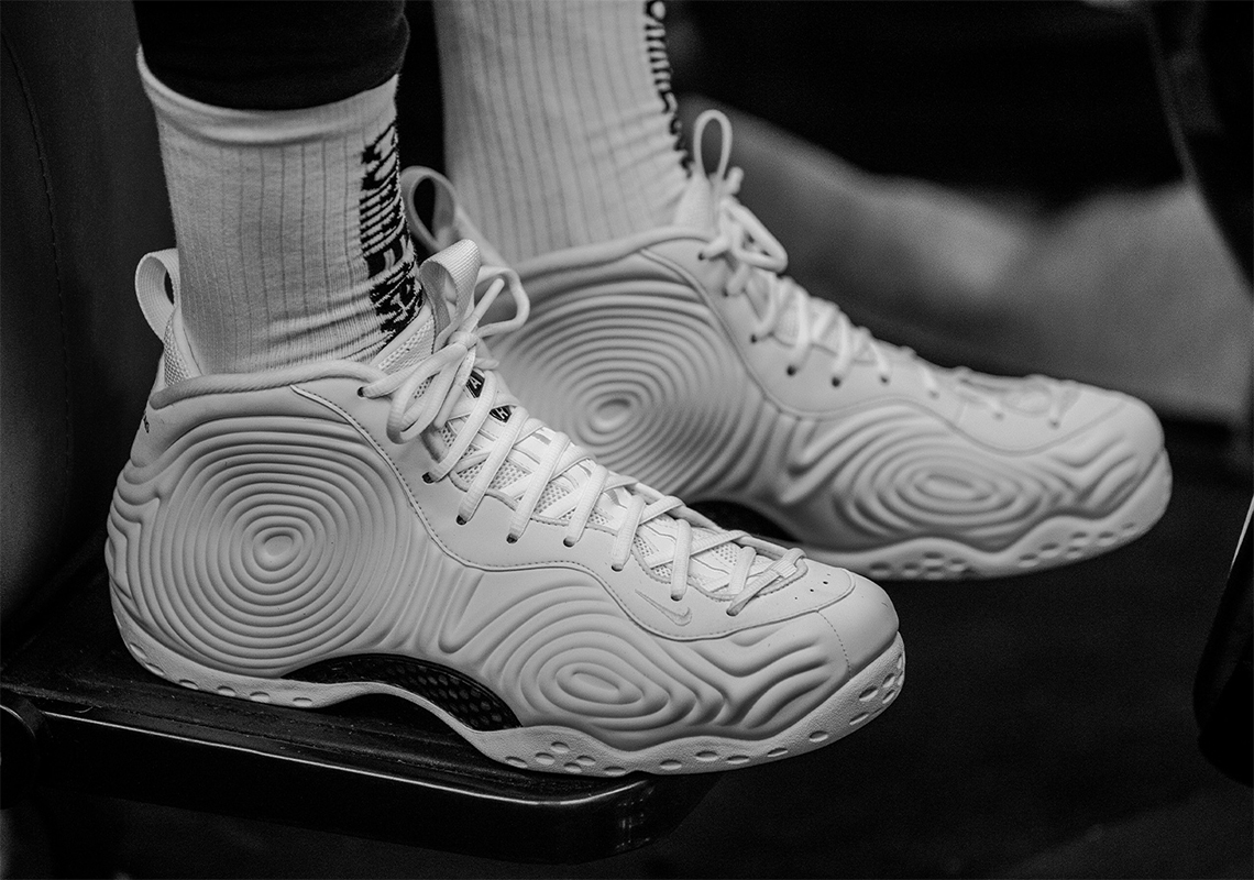 Cdg Nike Foamposite White Dj7952 100 1