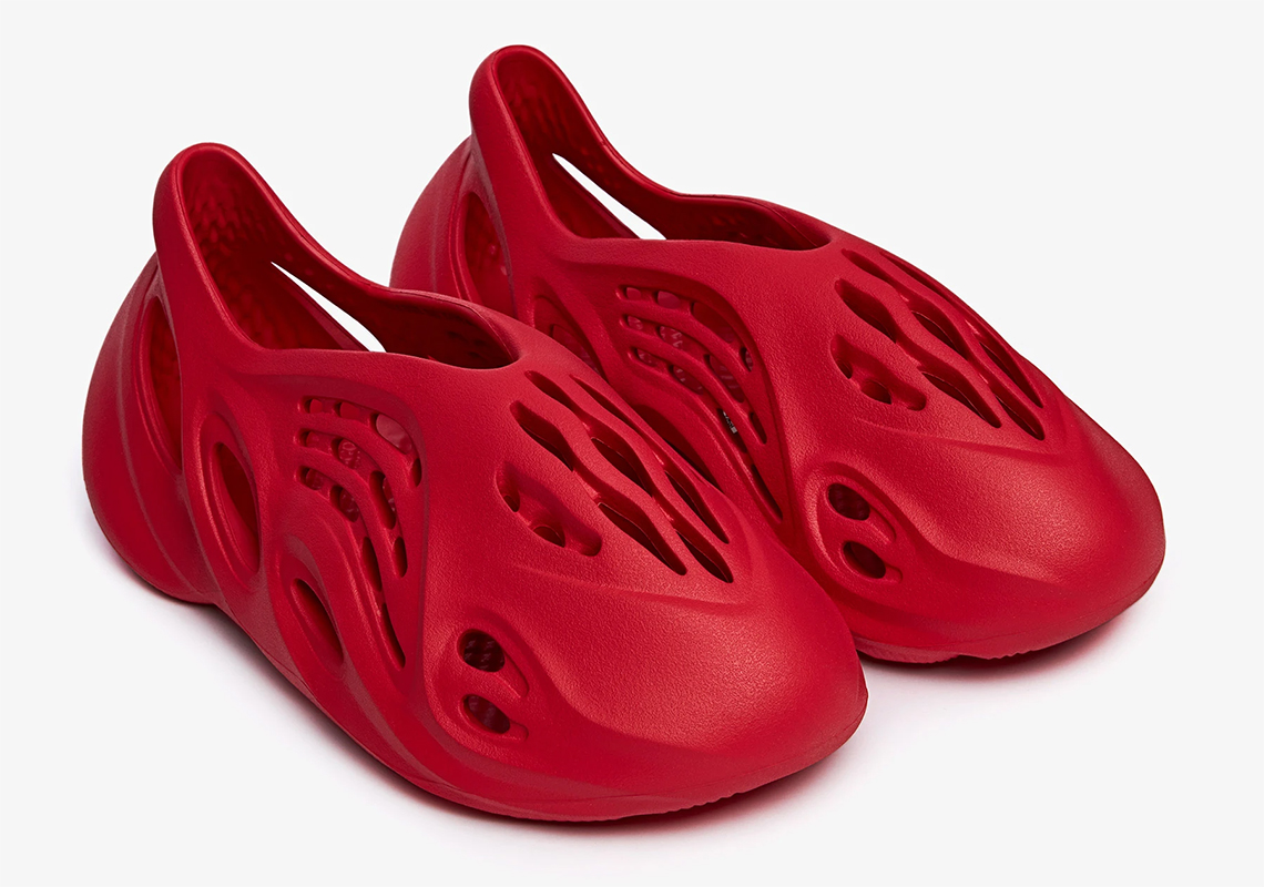 Yeezy Foam Runner Vermillion Gw3355 Gx1136 Gx1137 2